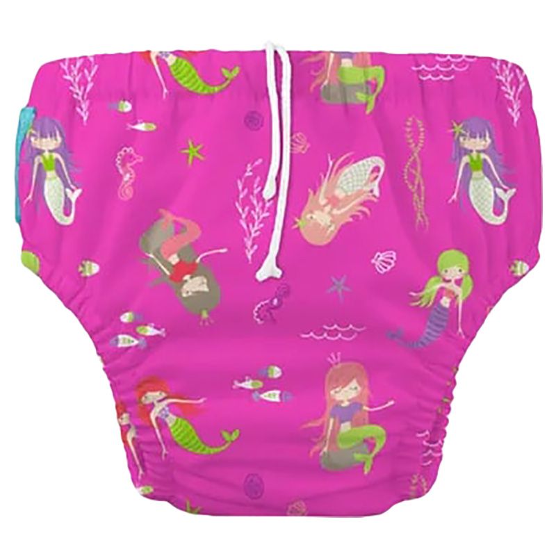 Charlie Banana - 2-In-1 Swim Diaper And Training Pants - Mermaid - Size M - 7-9kg