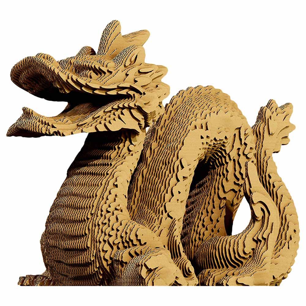 Cartonic - 3D Cardboard Sculpture Puzzle - Dragon - 126pcs