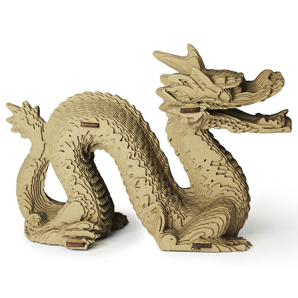 Cartonic - 3D Cardboard Sculpture Puzzle - Dragon - 126pcs