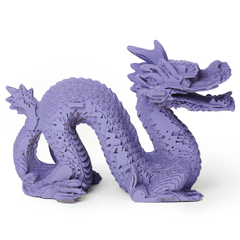 Cartonic - 3D Cardboard Sculpture Puzzle - Dragon - 126pcs