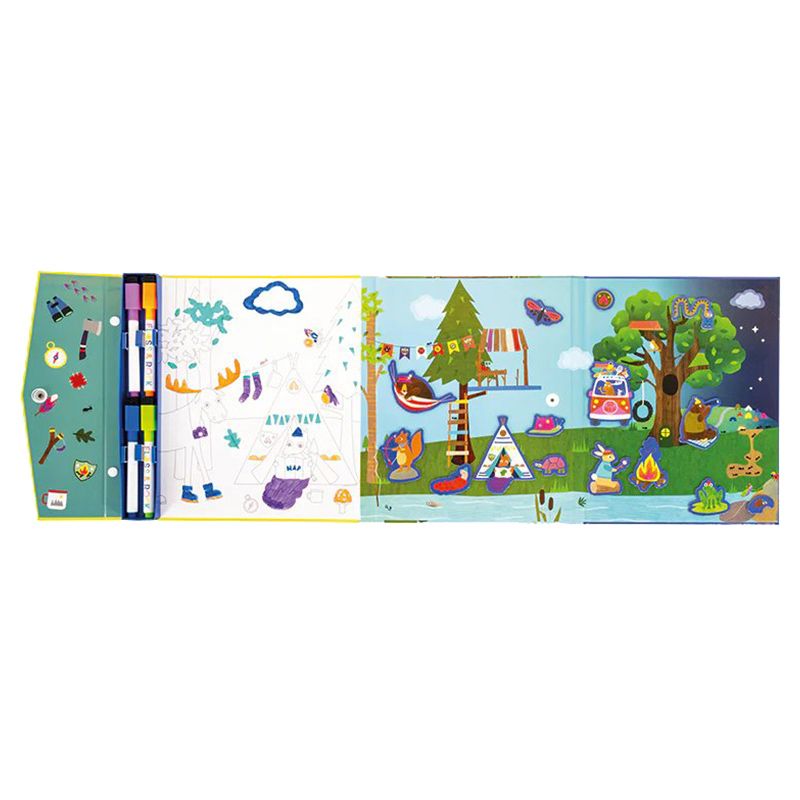 Floss & Rock - Magnetic Multi Play Colour And Puzzle - Adventure