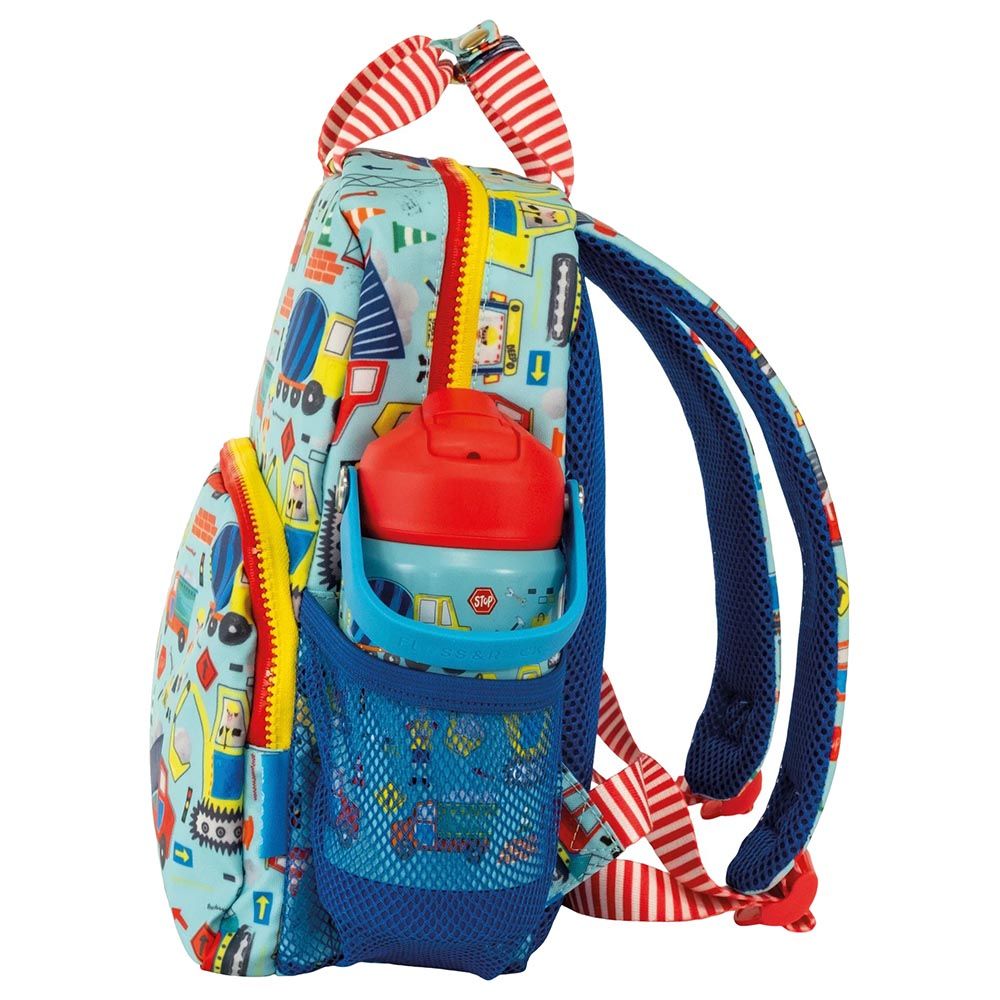 Floss & Rock - School Backpack - Construction - 11.81-inch