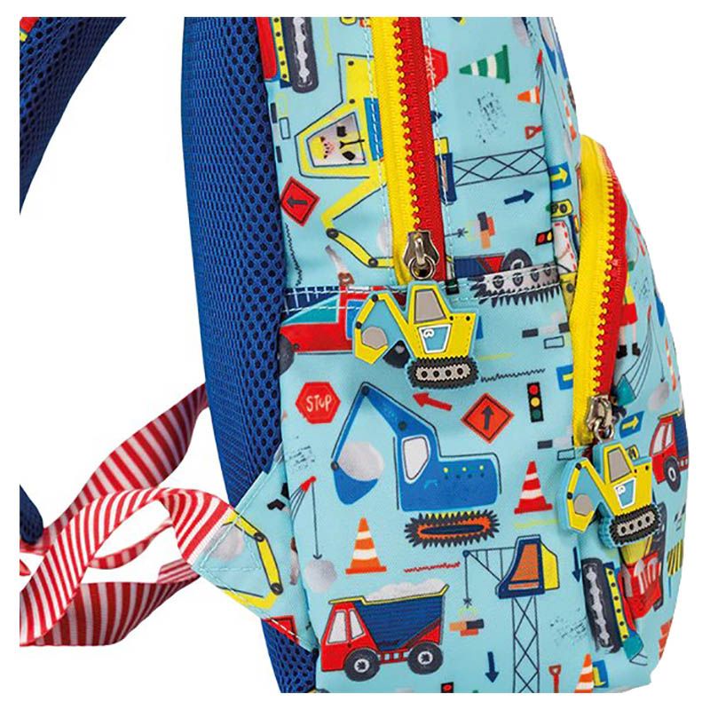 Floss & Rock - School Backpack - Construction - 11.81-inch