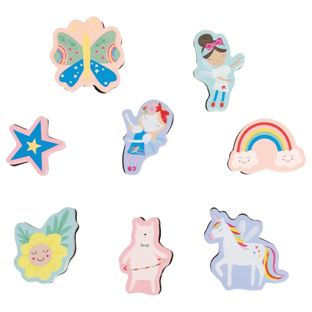 Floss & Rock - Stamper Set - Rainbow Fairy - 13pcs