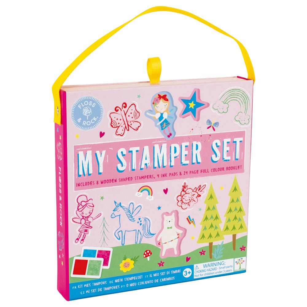 Floss & Rock - Stamper Set - Rainbow Fairy - 13pcs