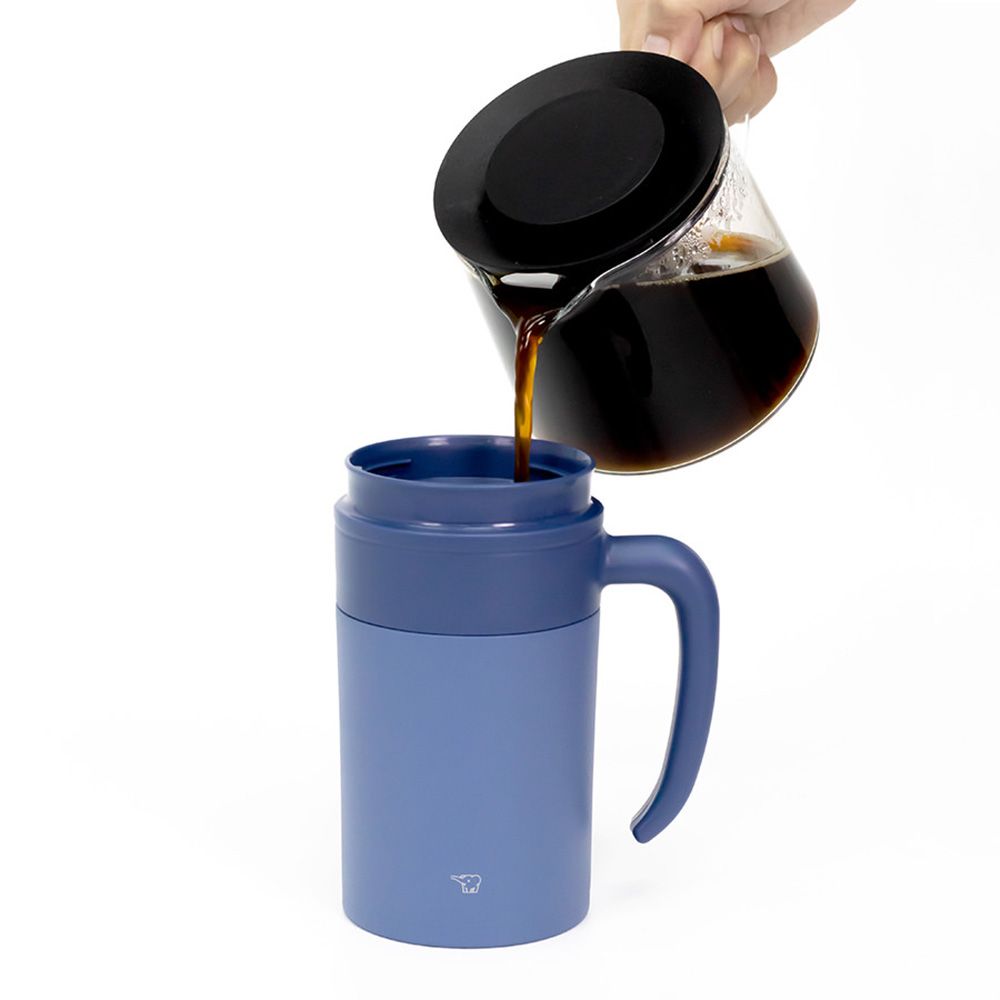 Zojirushi - Stainless Steel Vacuum Mug - Blue - 480 ml