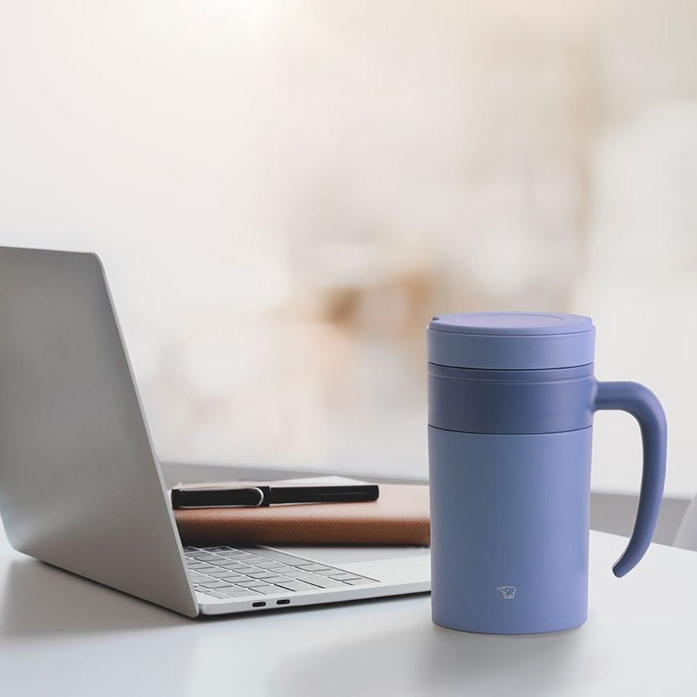 Zojirushi - Stainless Steel Vacuum Mug - Blue - 480 ml