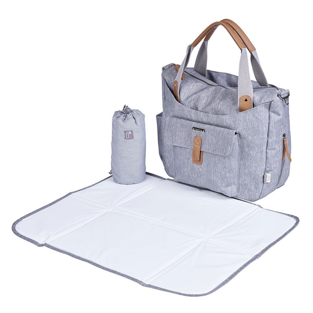 BabaBing - Roma 2 Changing Bag - Grey Marl