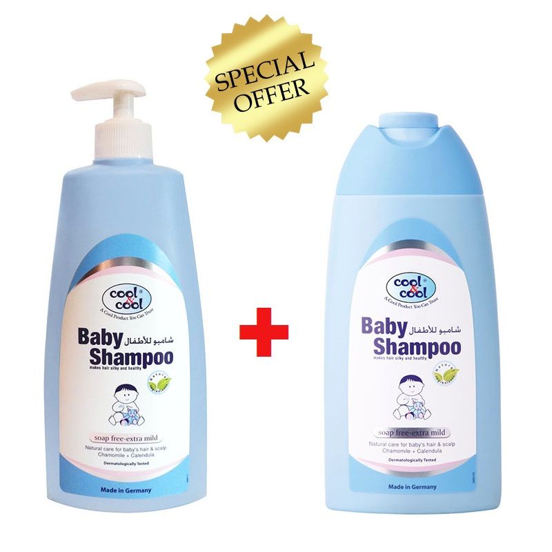 Cool&Cool - Baby Shampoo, 500ml + 250ml Free