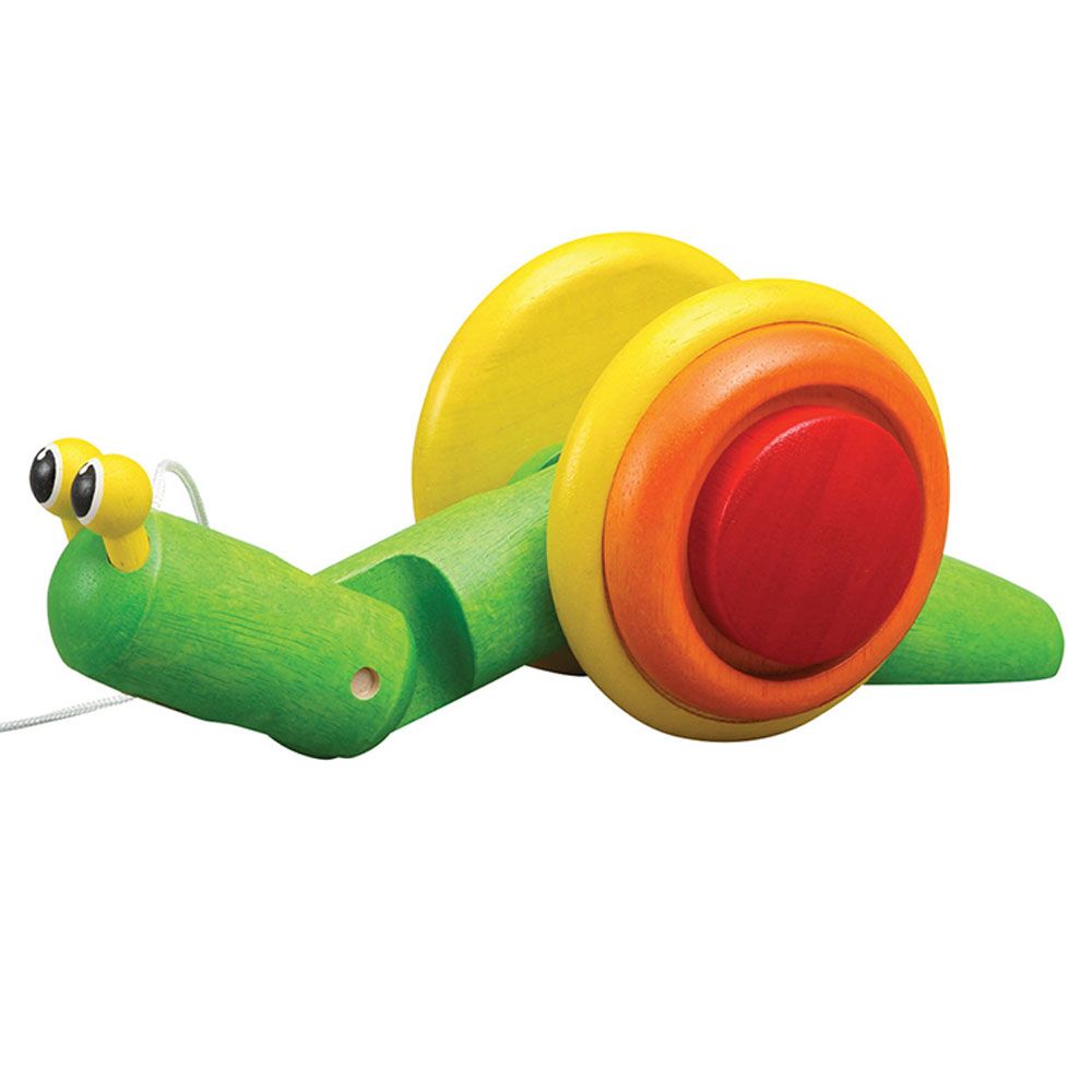 Plan Toys - Pull-Along Snail