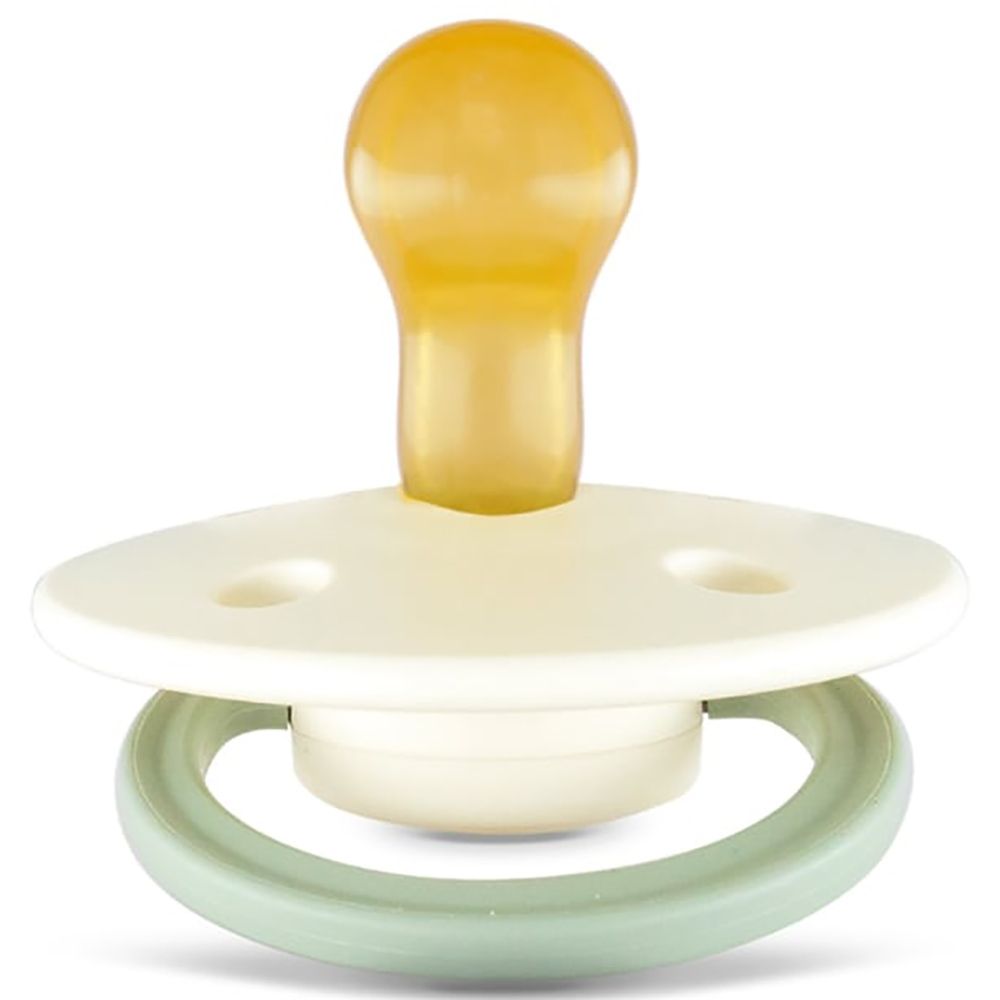 Rebael - Fashion Round Pacifier S1 0-6M - Frosty Pearly Dolphin