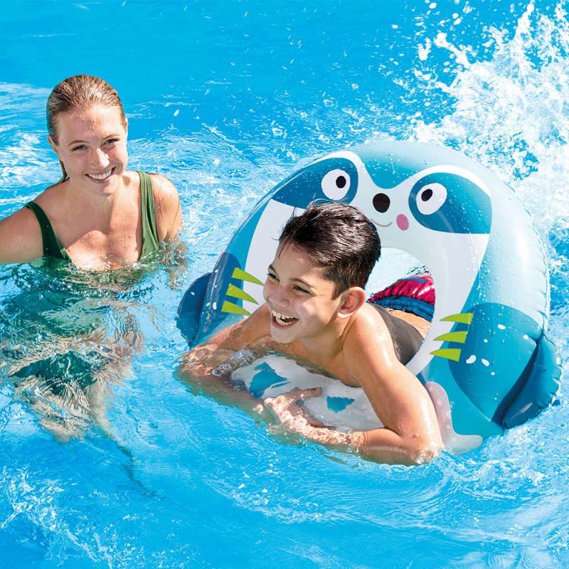 Intex - Cute Animal Tubes - Assorted 1pc - Inflatable Pool Ring