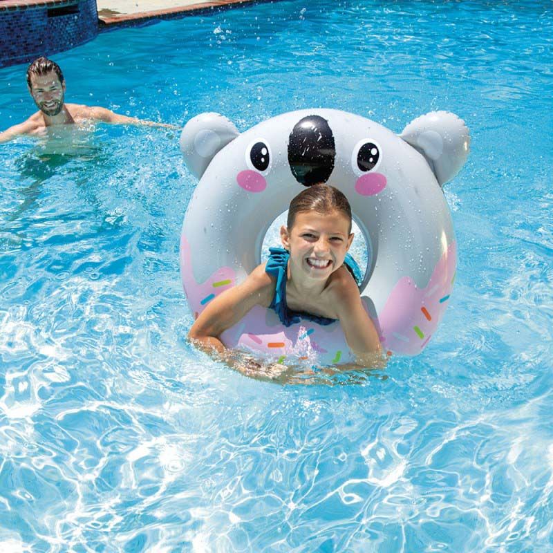 Intex - Cute Animal Tubes - Assorted 1pc - Inflatable Pool Ring