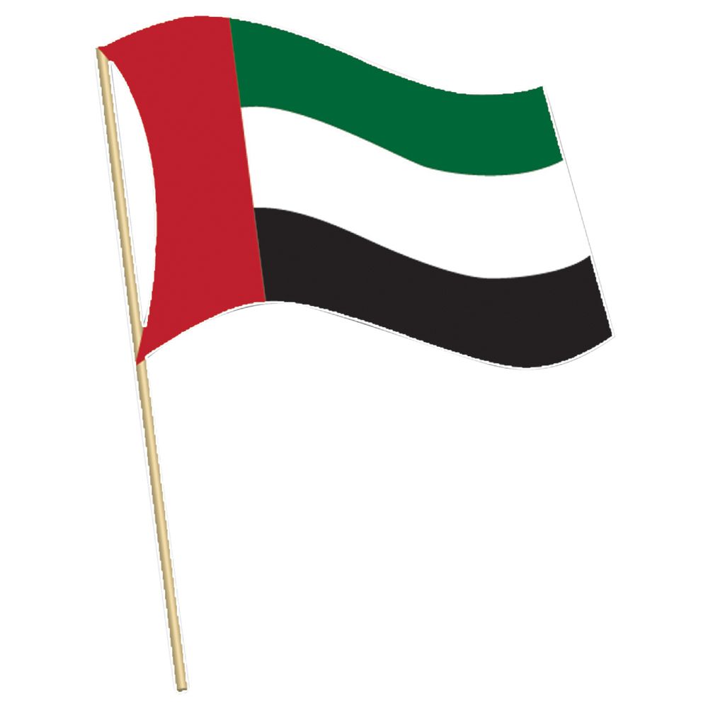 Party Magic - UAE Flag - 24x36 Inch