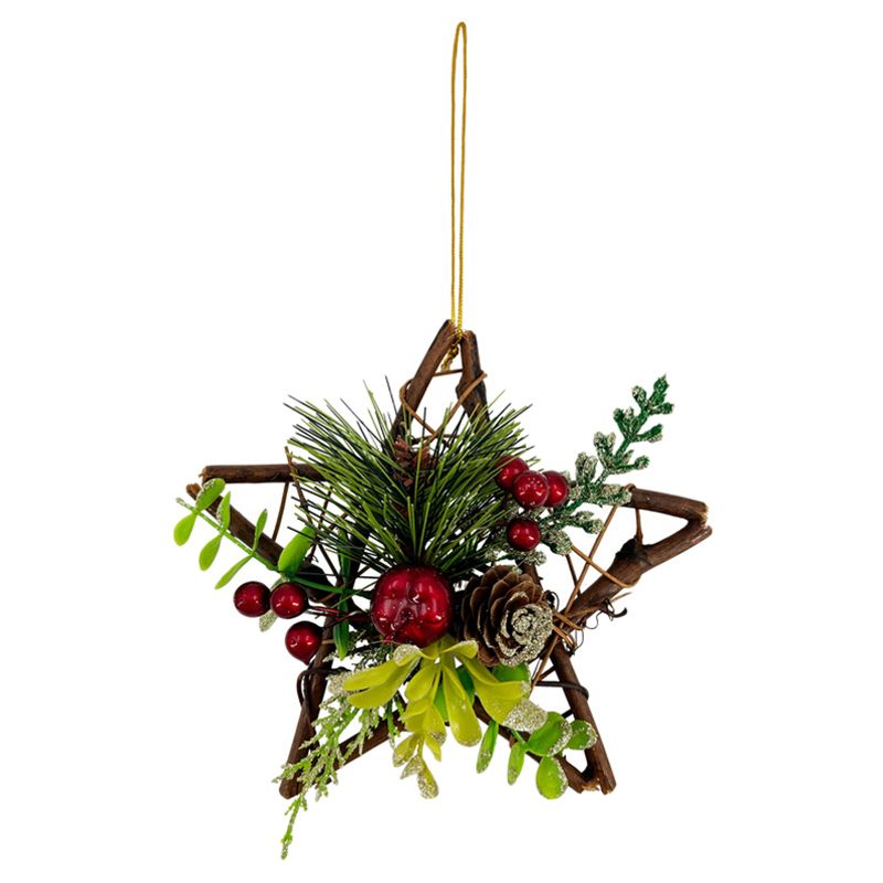 Christmas Magic - Christmas Rattan Star - 15cm