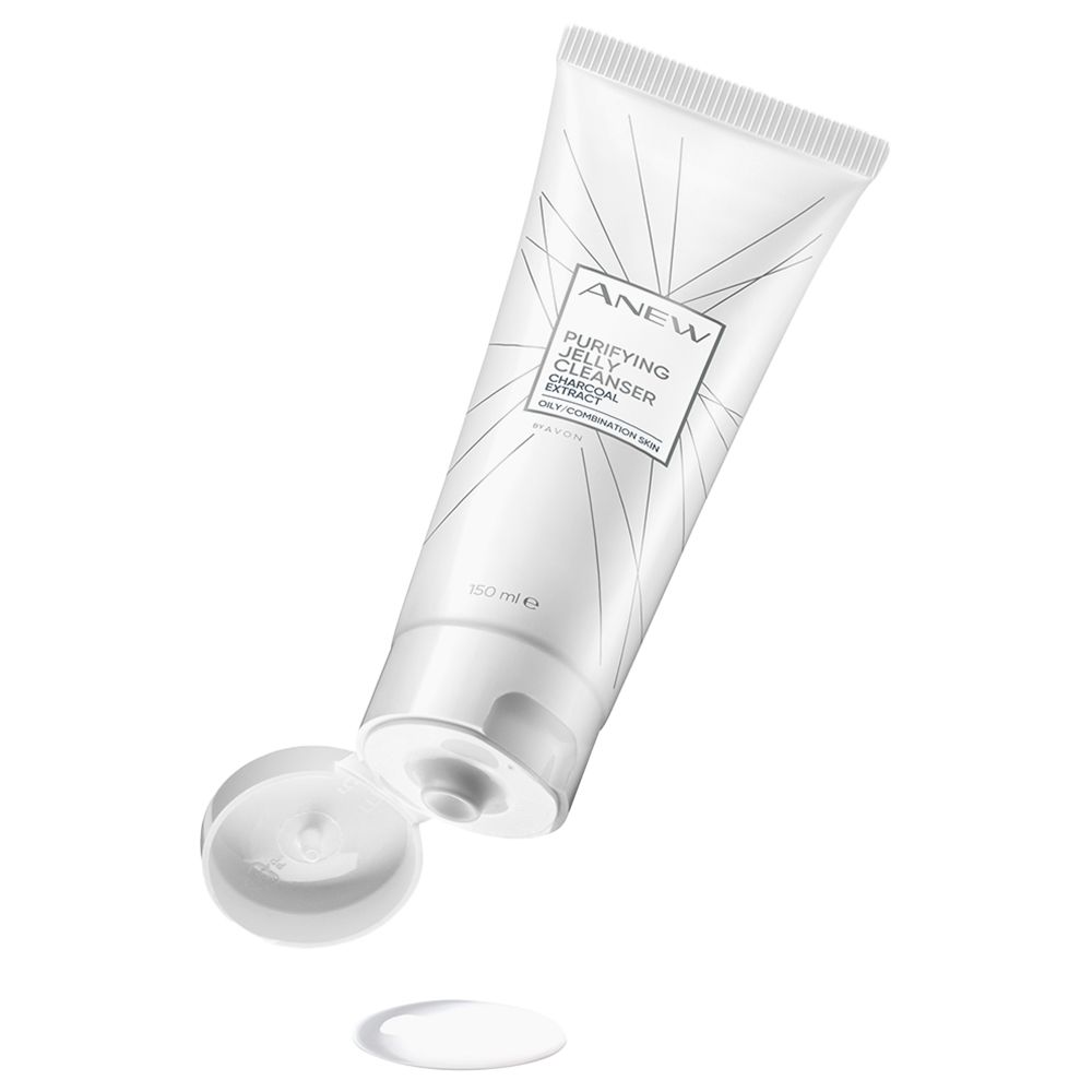 Avon - Anew Purifying Jelly Cleanser With Charcoal Extract - 150 ml