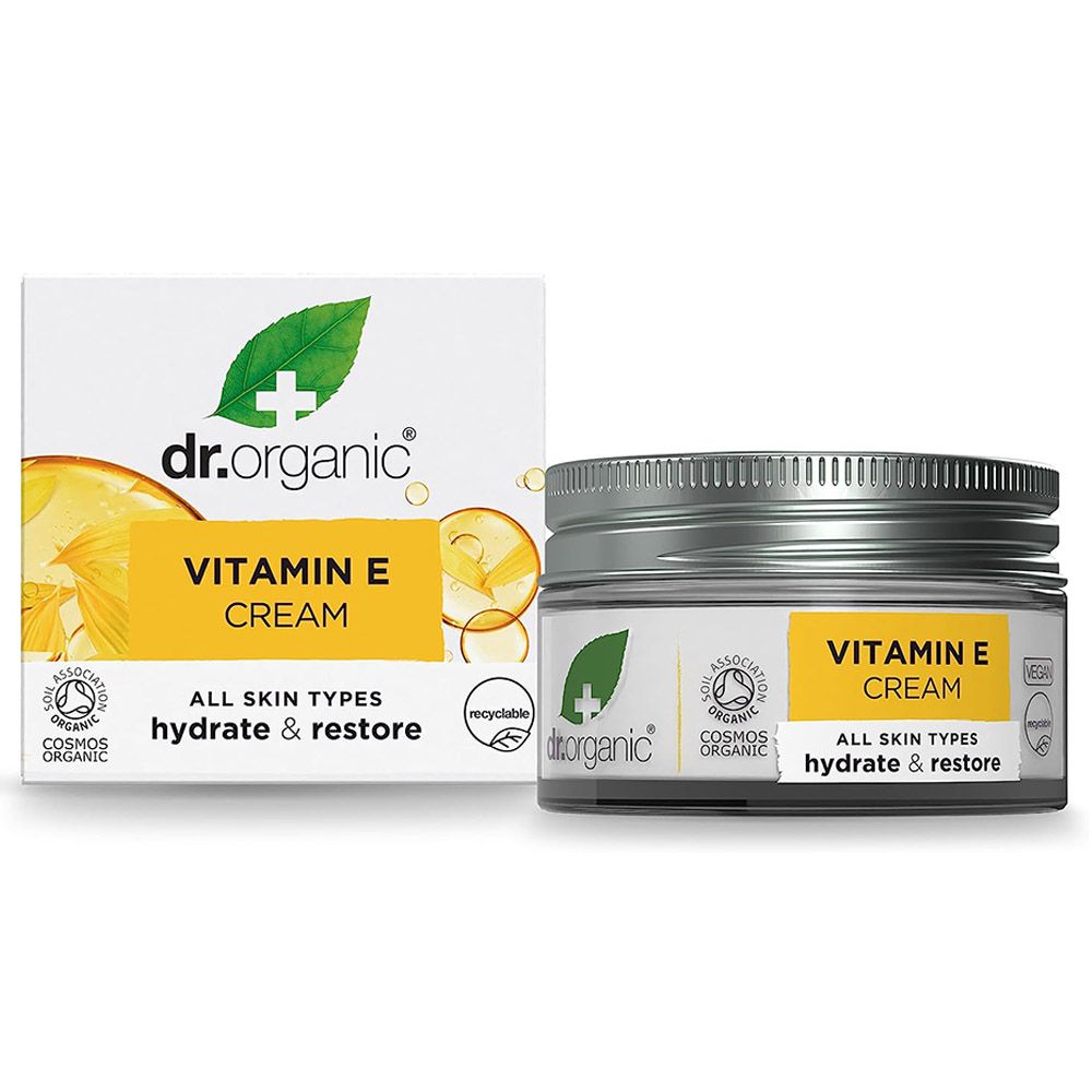 Dr Organic - Vitamin E Hydrate & Restore Cream - 50ml