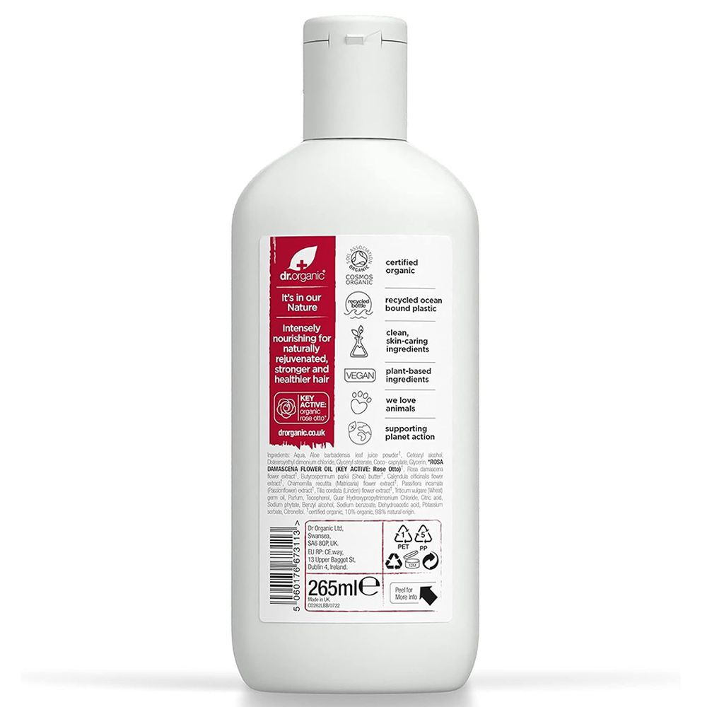 Dr Organic - Rose Otto Conditioner - 265ml