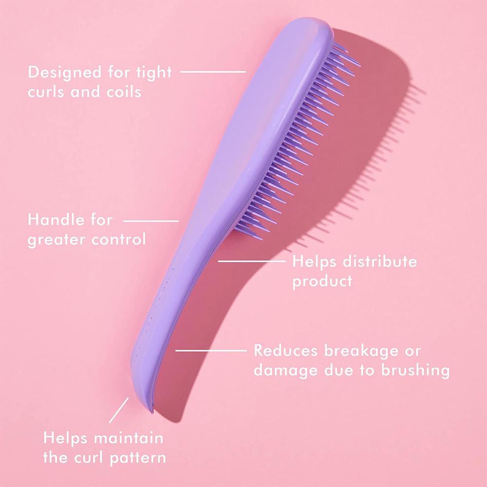 Tangle Teezer - Naturally Curly Detangler Hairbrush - Lilac