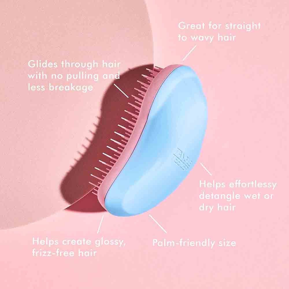 Tangle Teezer - Original Detangling Hairbrush - Blue/Light Pink