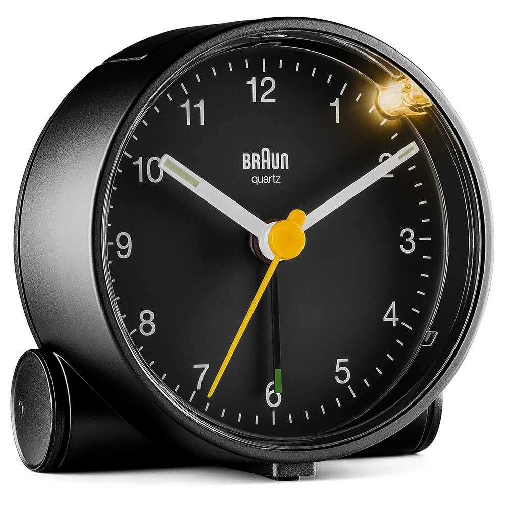 Braun - Analog Alarm Clock - Black