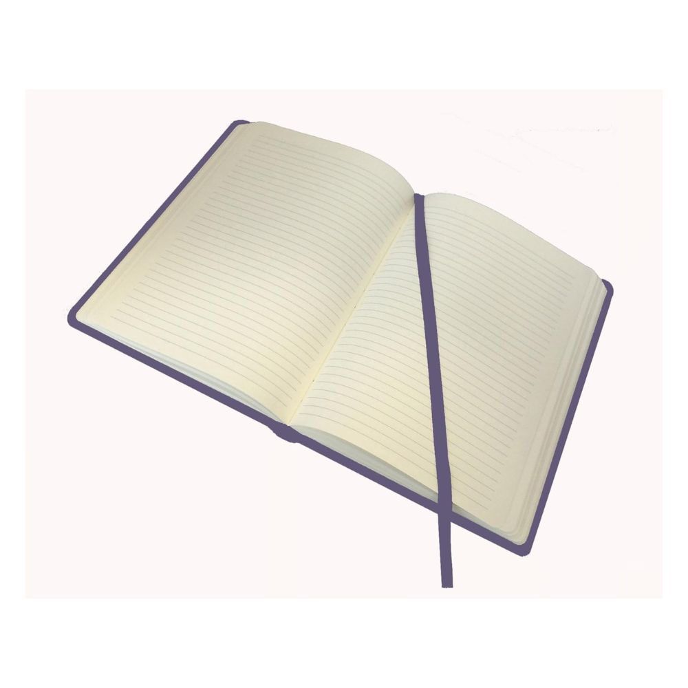 Collins - Legacy A5 Hard Cover Ruled Notebook - Lilac