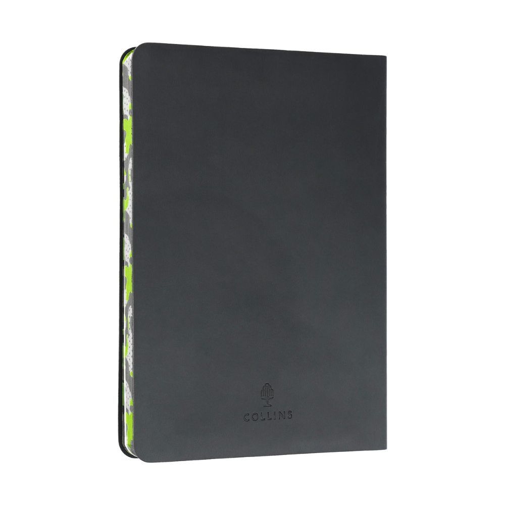 Collins - Edge Camo B6 Ruled Notebook - Charcoal