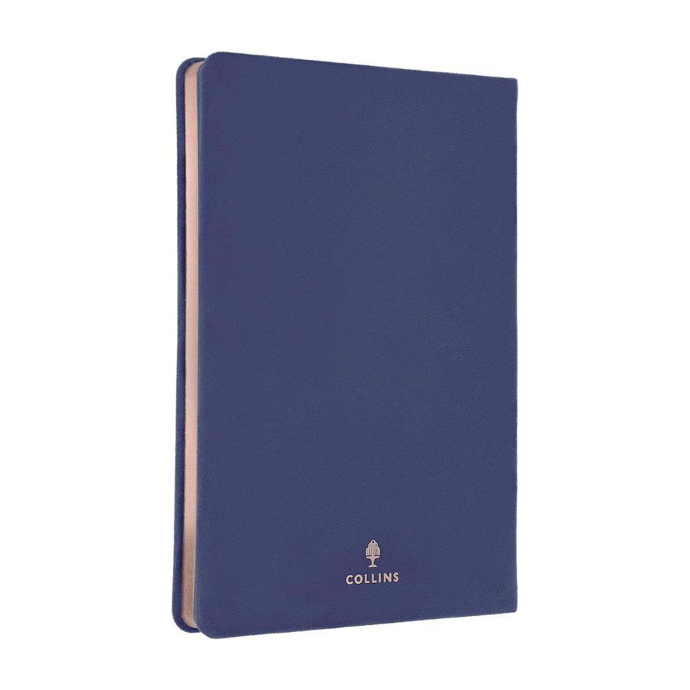 Collins - Diva A5 Luxe Ruled Notebook - Navy