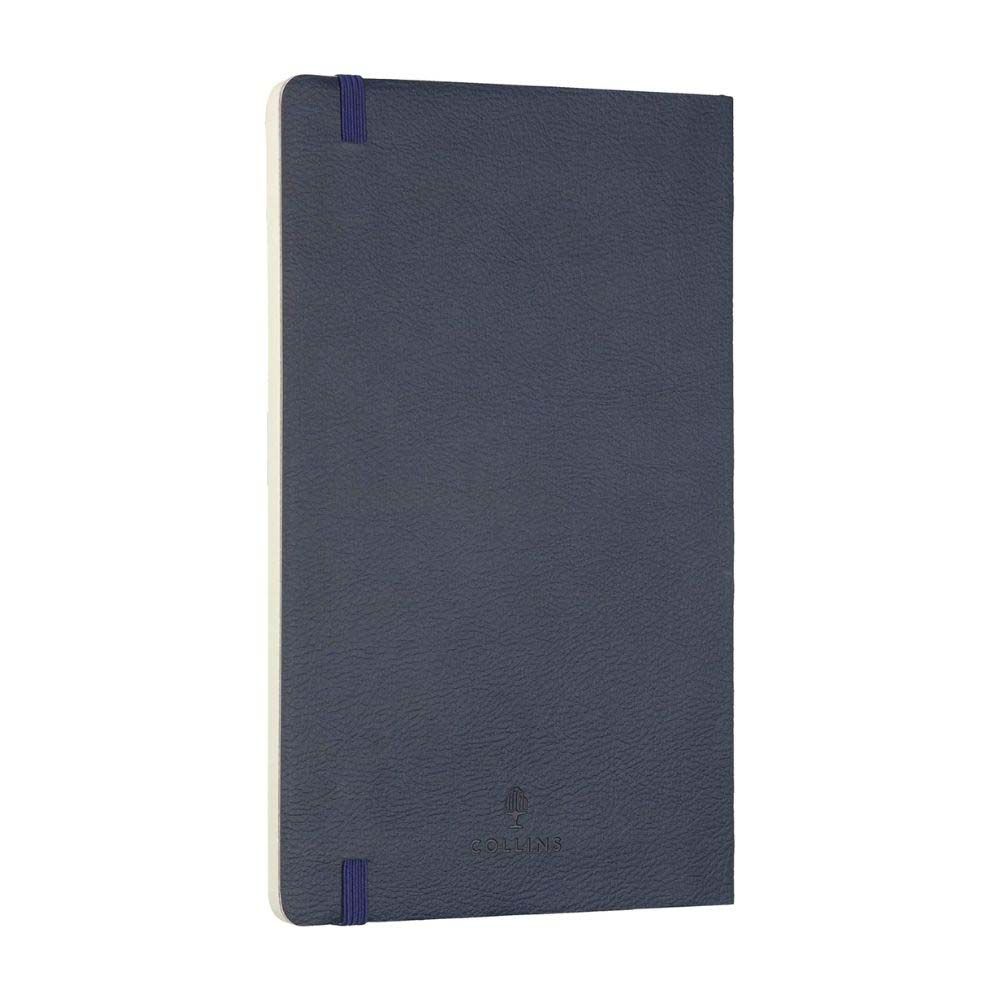 Collins - Clementine A5 Slim Ruled Notebook - Navy