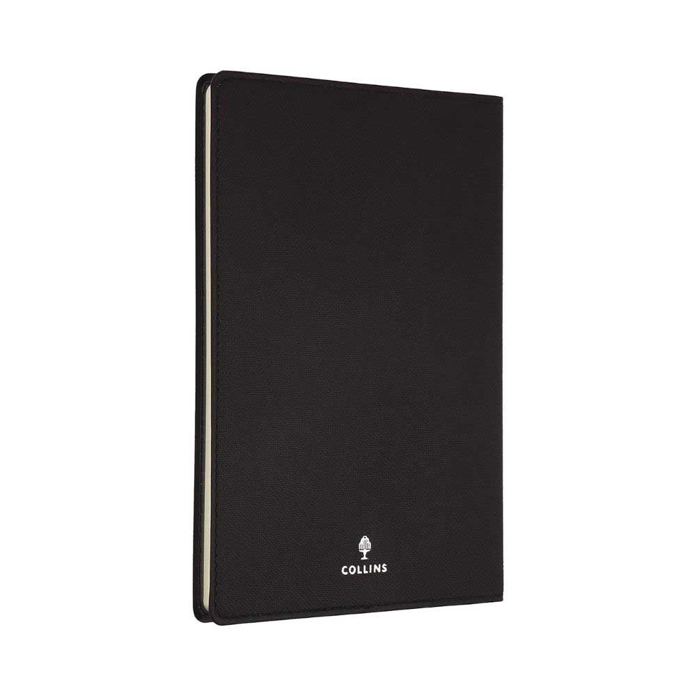 Collins - Melbourne A5 Ruled Notebook - Black