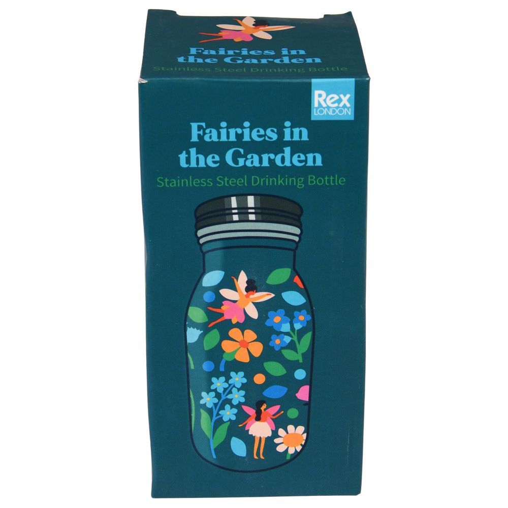 Rex London - Stainless Steel Bottle - Fairies In The Garden - 250 ml