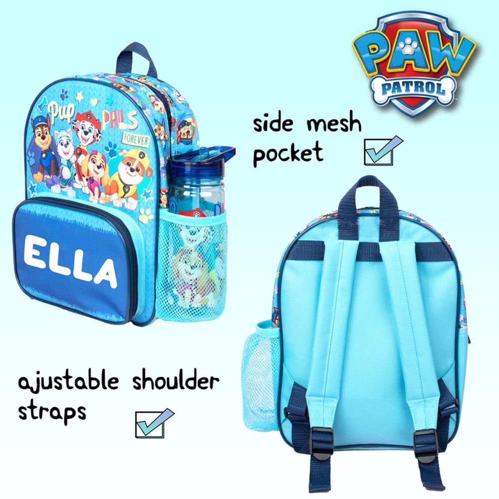 Fringoo - Kids Personalized Backpack - Paw Patrol - 12-inch