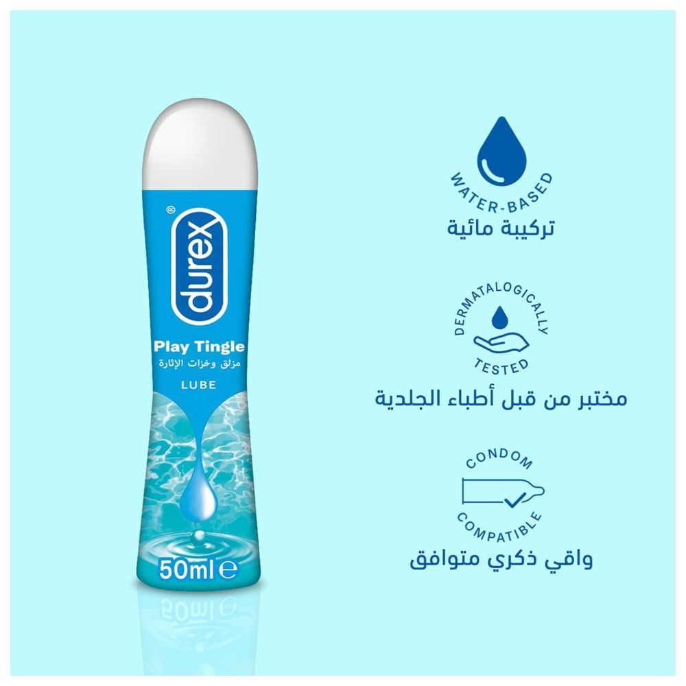 Durex - Tingle Gel Play Lubricant - 50 ml