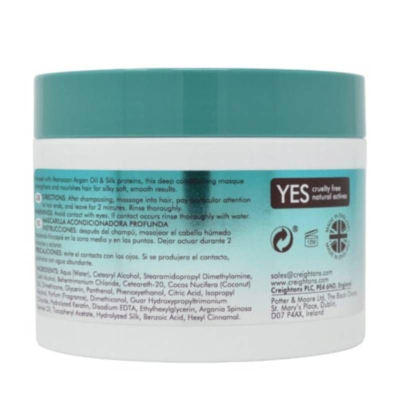 Creightons - Argan Smooth Silk Hair Masque - 300ml