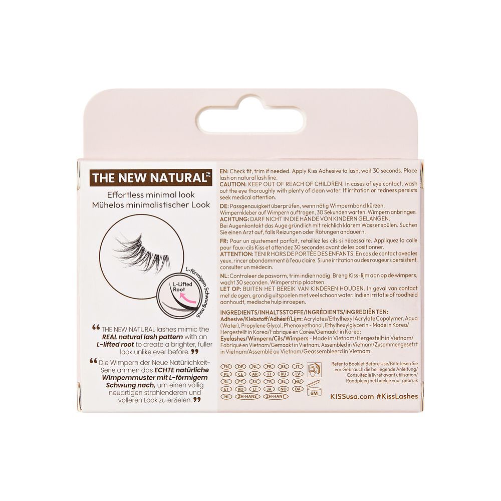 Kiss - NNS02C The New Natural Lashes