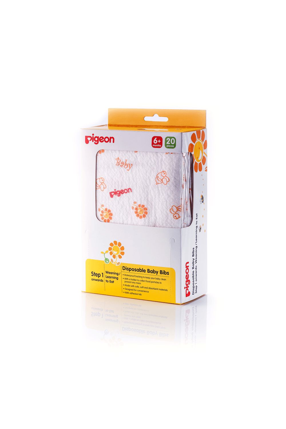 Pigeon - Disposable Baby Bibs - Pack of 20