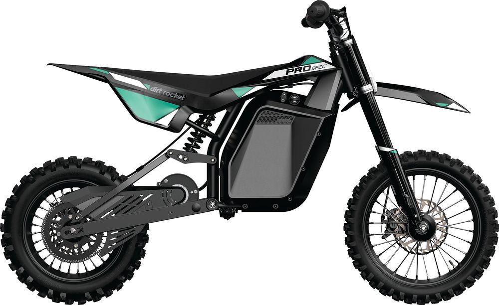 Razor - Dirt Rocket Pro Spec Motorbike - Black