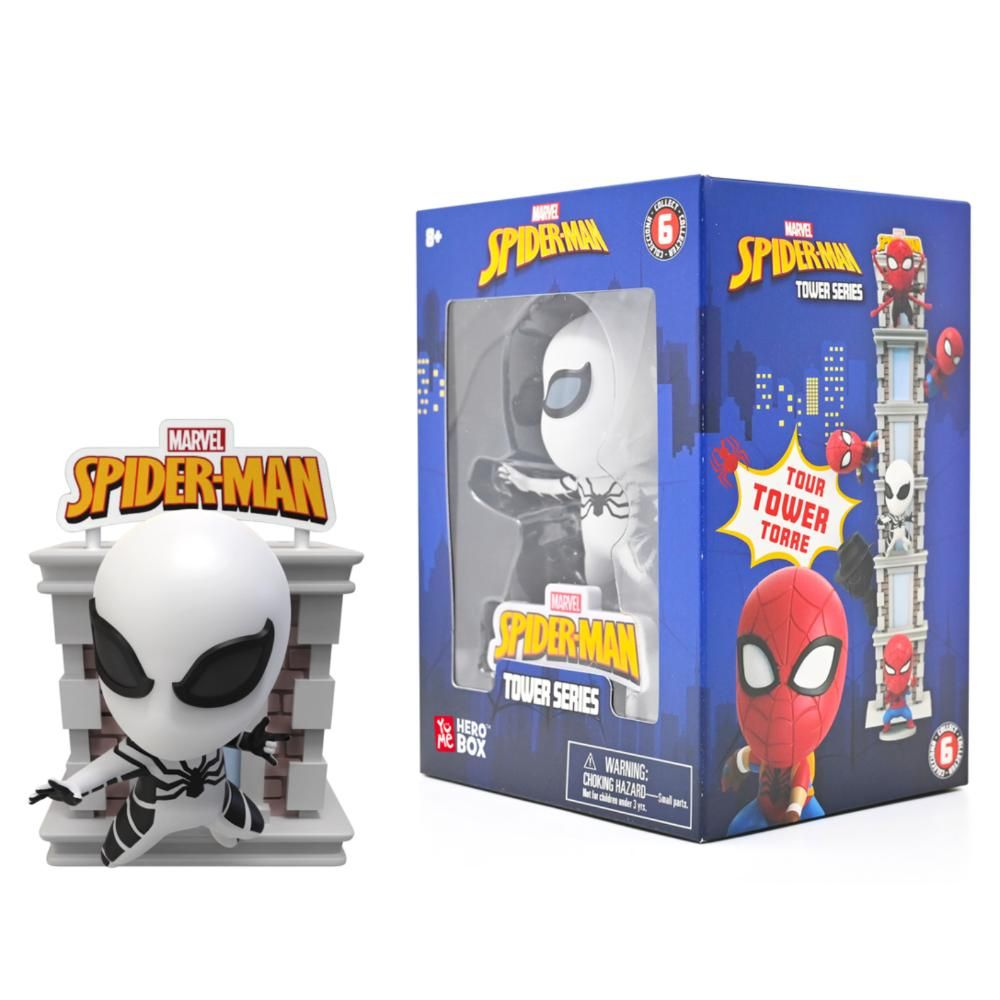 Marvel - Spiderman Tower Series With Window Box - Style May Vary - 1 Pc