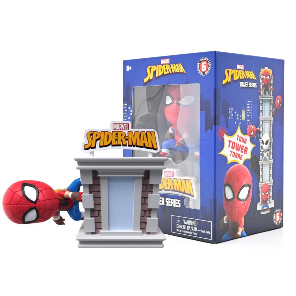 Marvel - Spiderman Tower Series With Window Box - Style May Vary - 1 Pc