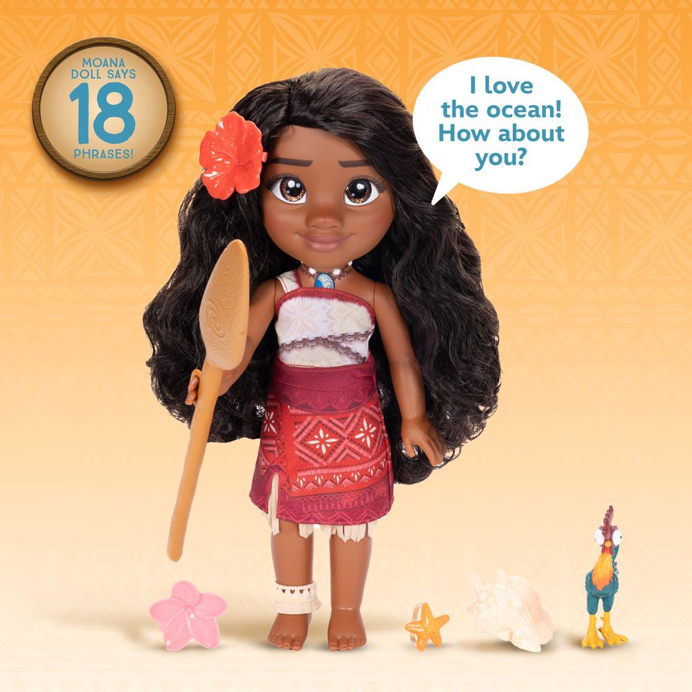 Disney - Battery Operated Moana2 My Singing Friend With Accessories - 14-Inch