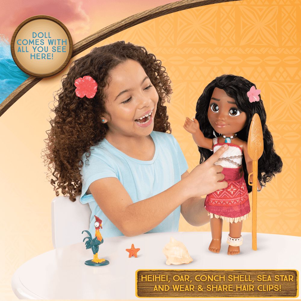 Disney - Battery Operated Moana2 My Singing Friend With Accessories - 14-Inch