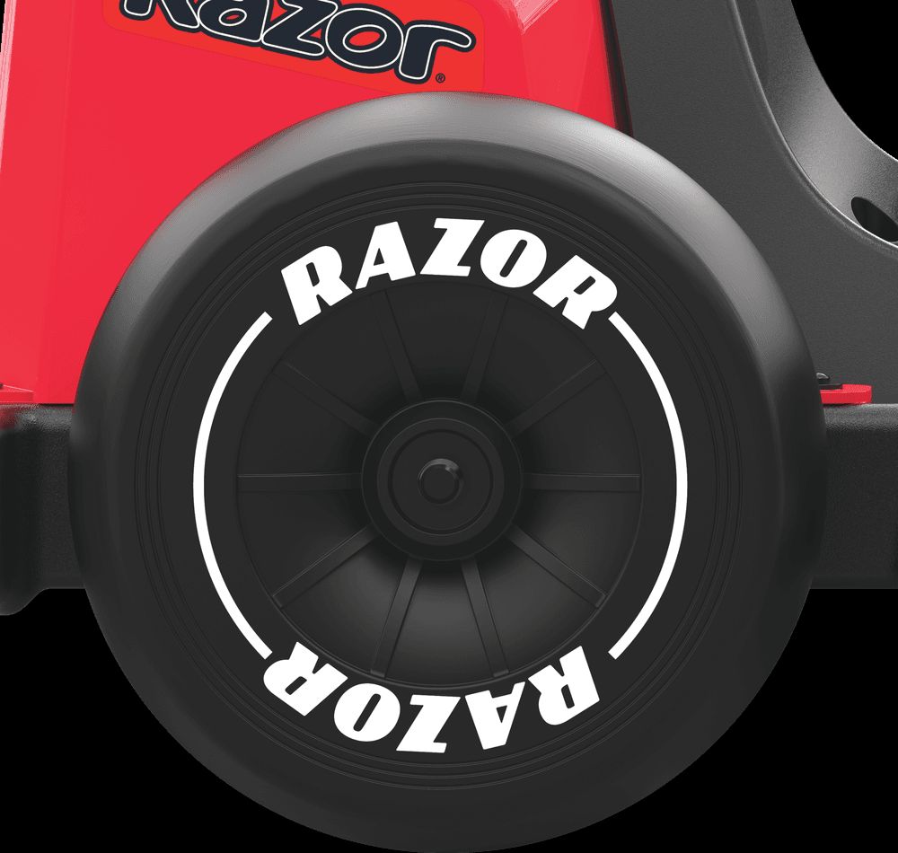 Razor - Ground Force Elite Go Cart - Black/Red