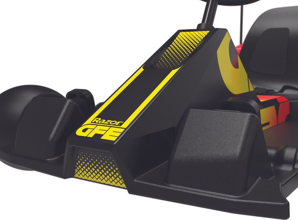 Razor - Ground Force Elite Go Cart - Black/Red