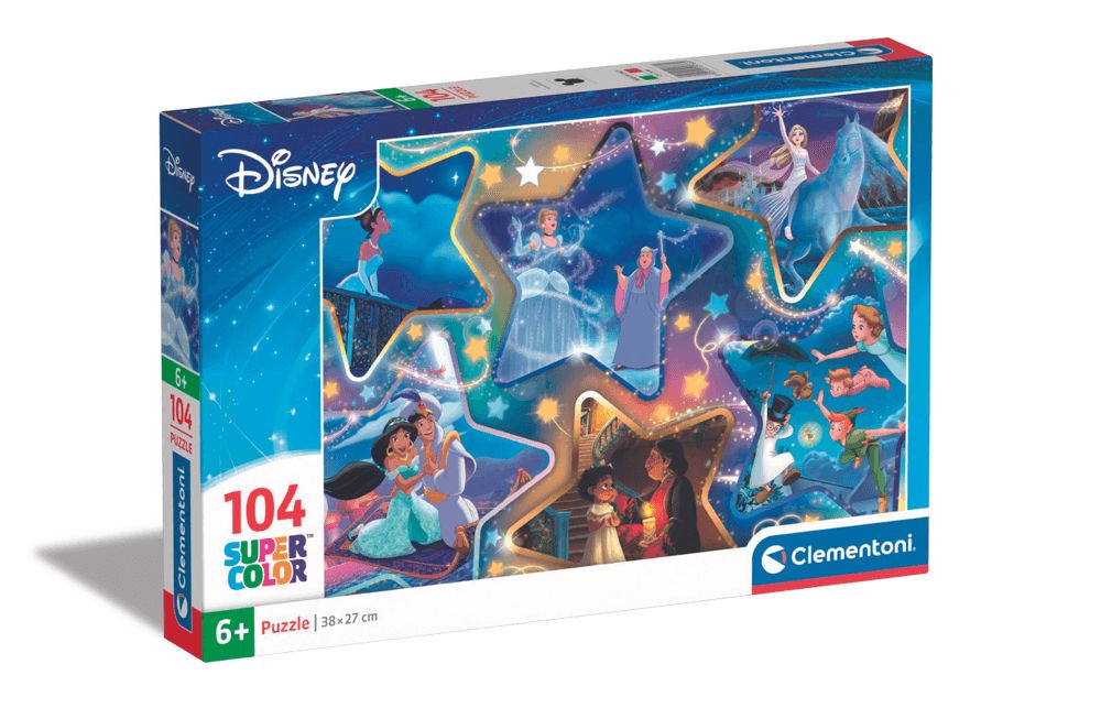 Clementoni - Disney Magical Moments Jigsaw Puzzle - 104 Pcs