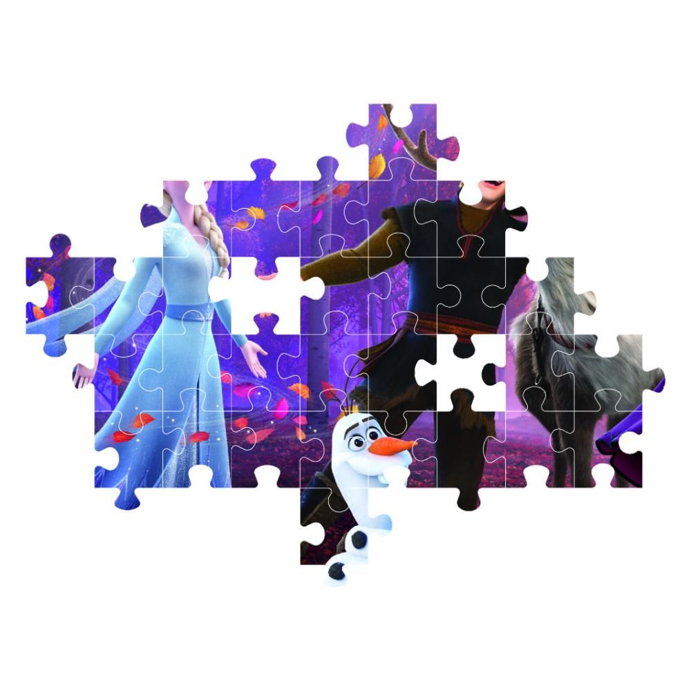 Clementoni - Disney Frozen Sing Super Color Jigsaw Puzzle - 104 Pcs