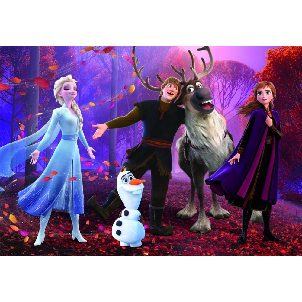 Clementoni - Disney Frozen Sing Super Color Jigsaw Puzzle - 104 Pcs