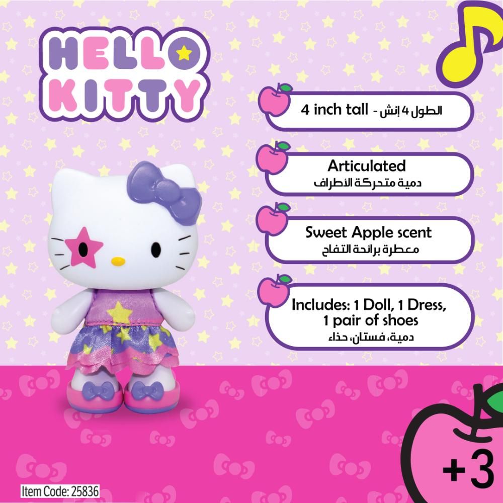 Hello Kitty - Popstar Doll - 4-Inch