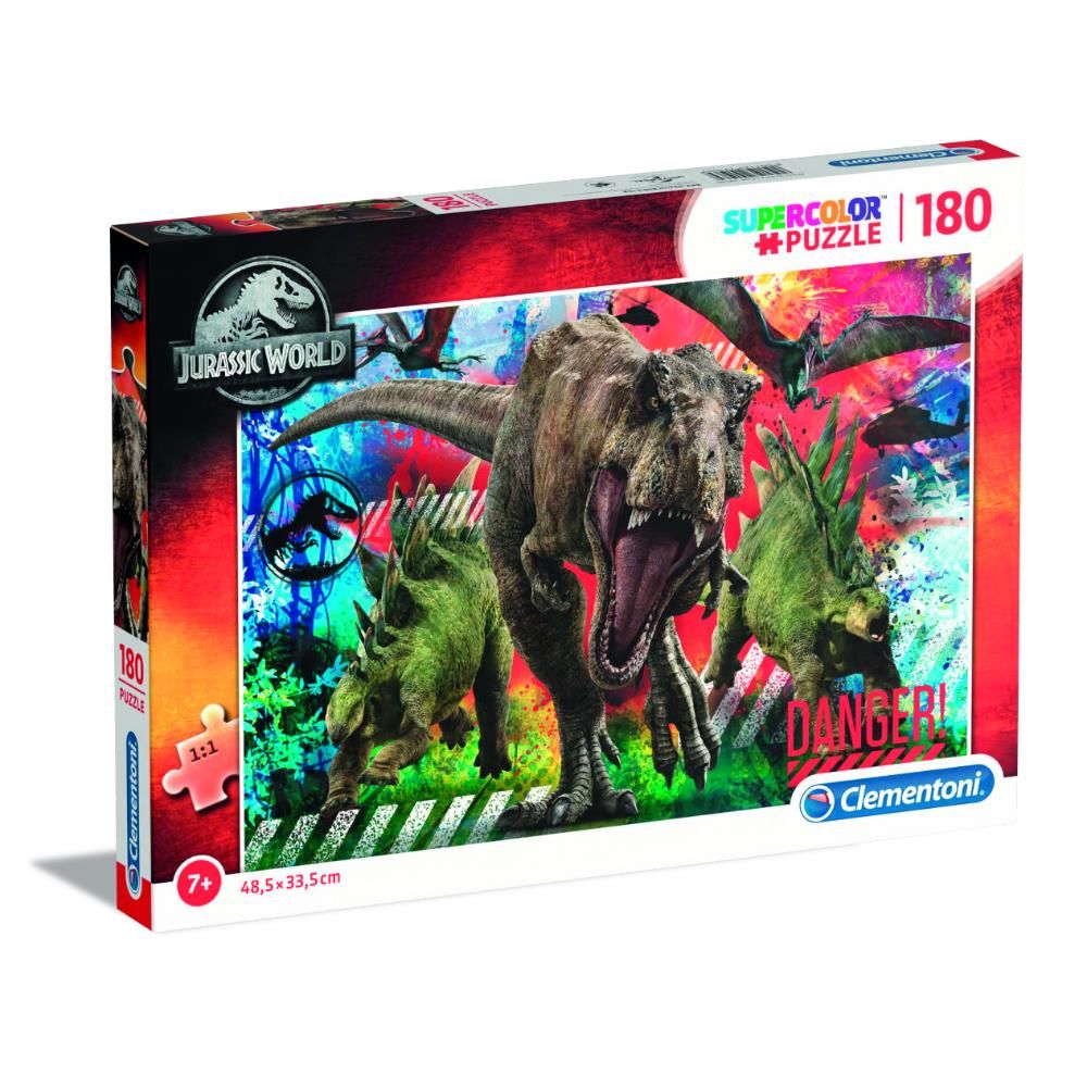 Clementoni - Jurassic World Puzzle - 180 Pcs