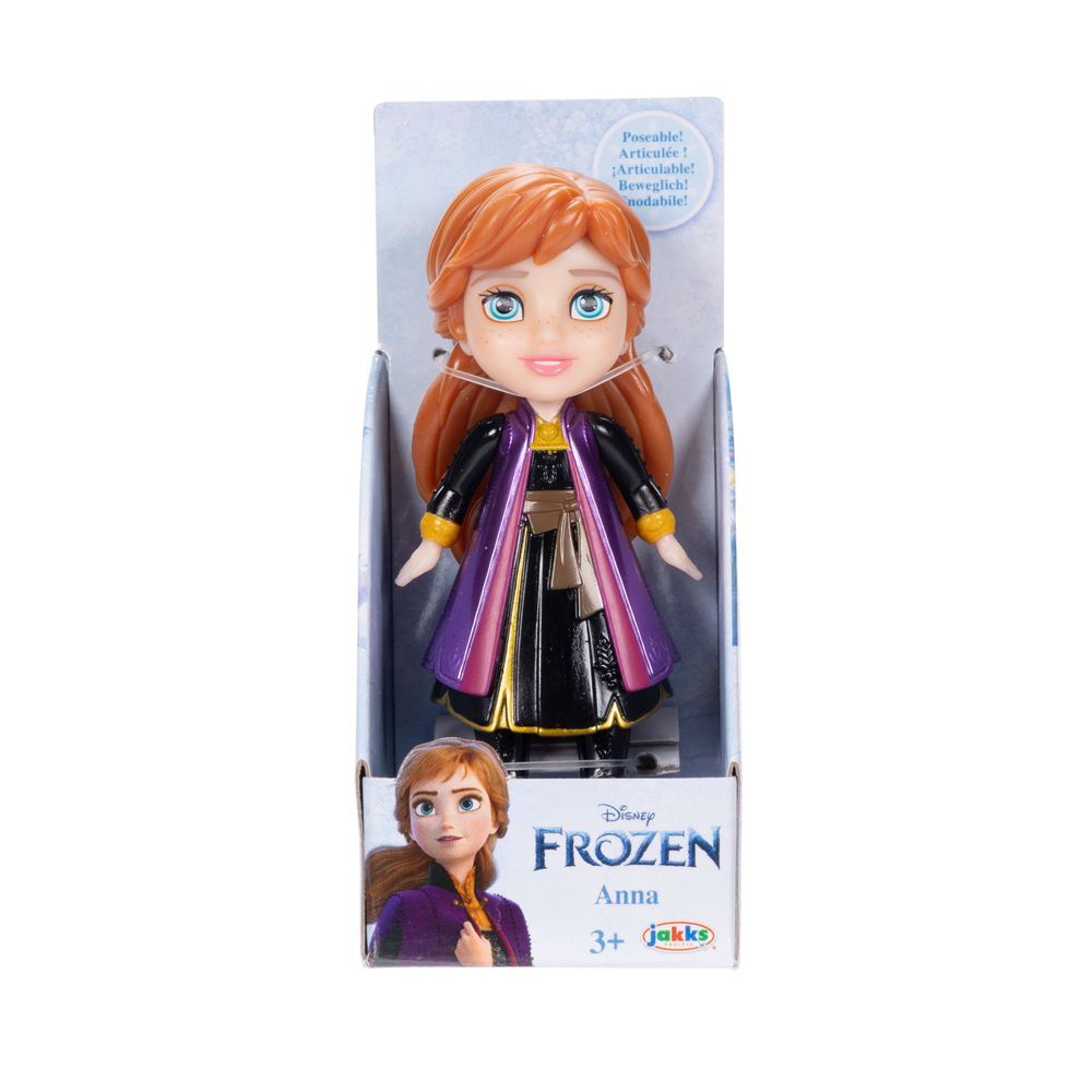 Disney - Princess And Frozen Mini Toddlers Doll - 3-Inch - Style May Vary - 1 Pc