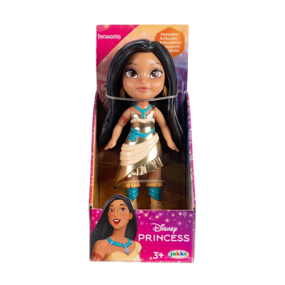 Disney - Princess And Frozen Mini Toddlers Doll - 3-Inch - Style May Vary - 1 Pc